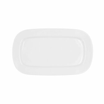 Serveerschaal Bidasoa Glacial Wit Keramisch 31 x 18 cm (6 Stuks) (Pack 6x) 3