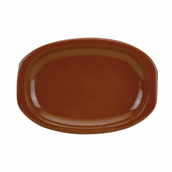 Serveerschaal Raimundo Barro Profesional Aardewerk Bruin 6 Stuks 36 x 25 cm 2