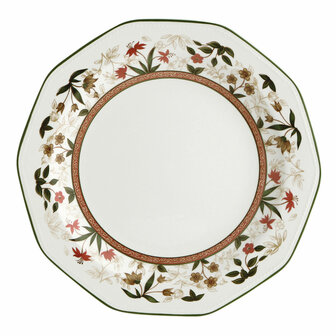 Serveerschaal Queen&acute;s By Churchill Assam Cirkelvormig Wit Keramisch Porslin (3 Stuks) 2