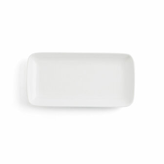 Serveerschaal Ariane Vital Coupe Rechthoekig Keramisch Wit (28 x 14 cm) (6 Stuks) 2