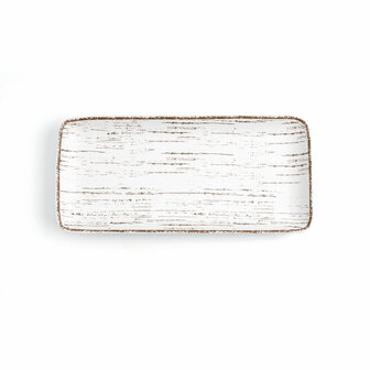 Serveerschaal Ariane Tornado Keramisch Tweekleurig (36 x 16,5 cm) (6 Stuks) 2