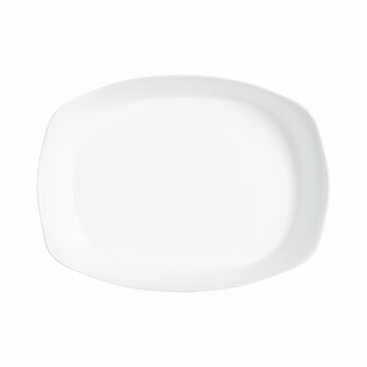 Serveerschaal Luminarc Smart Cuisine Rechthoekig Wit Glas 38 x 27 cm (6 Stuks) 3