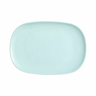 Serveerschaal Luminarc Sweet Line Turkoois Glas 35 x 24 cm (6 Stuks) 2