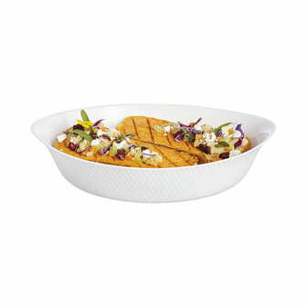 Serveerschaal Luminarc Smart Cuisine 32 x 20 cm Wit Glas (6 Stuks) 2