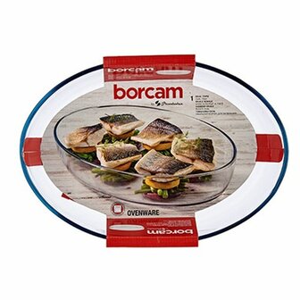 Serveerschaal Borcam Ovaalvormig 3,3 L (6 Stuks) 2