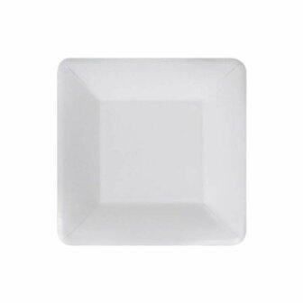 Bordenset Algon Wegwerp Wit Karton 18 cm (36 Stuks) 2