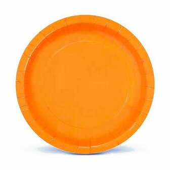 Bordenset Algon Wegwerp 20 cm Karton Geel 10 Onderdelen (36 Stuks) 2