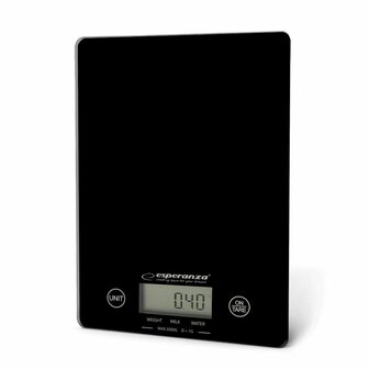 Keukenweegschaal Esperanza EKS002K Zwart 5 kg 1