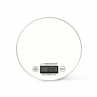 Keukenweegschaal Esperanza EKS003W Wit 5 kg 1