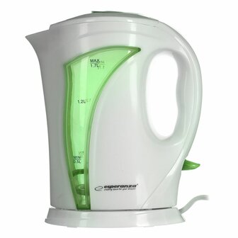 Waterkoker Esperanza EKK018G  Wit Groen Multicolour Plastic 2200 W 1,7 L 4