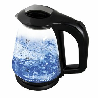 Waterkoker Esperanza EKK024K Zwart Glas Plastic 1500 W 1,7 L 1