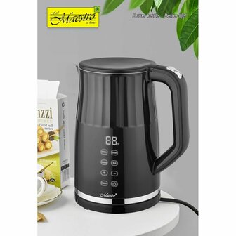 Waterkoker Feel Maestro MR-049 Zwart Transparant 2200 W 1,7 L 1