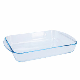 Ovenschaal Pyrex Classic Vidrio Transparant Glas Rechthoekig 35 x 23 x 6 cm (6 Stuks) 2