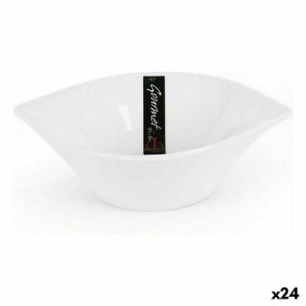 Aperitiefschaaltje Pica-pica gourmet Wit 15 x 11,5 x 4,2 cm (24 Stuks) 1