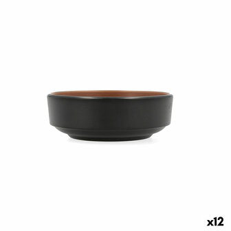 Aperitiefschaaltje Bidasoa Gio Bruin Plastic 12,5 x 12,5 cm 12 Stuks 1