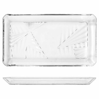 Dienblad Madlen Kristal Transparant (12 x 1,8 x 21,8 cm) (2 pcs) 1