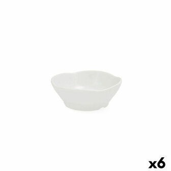 Kom Quid Select Wit Plastic 12,5 x 12,5 x 4,5 cm (6 Stuks) 1