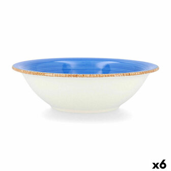 Kom Quid Vita Keramisch Blauw (18 cm) (Pack 6x) 3