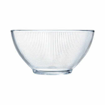 Kom Luminarc Stripy Ontbijt Transparant Glas (500 ml) (6 Stuks) 2