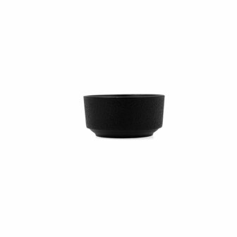 Kom Bidasoa Fosil Zwart Keramisch 11,8 x 11,8 x 5,9 cm (6 Stuks) 3
