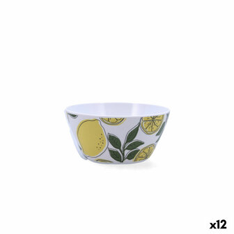 Kom Quid Sicilia Multicolour Bioplastic 14,5 x 7 cm (12 Stuks) 1
