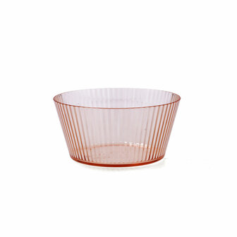 Kom Quid Sunset Koraal Plastic 15 cm (12 Stuks) 2