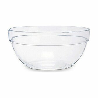 Kom Transparant Glas (250 ml) (6 Stuks) 1