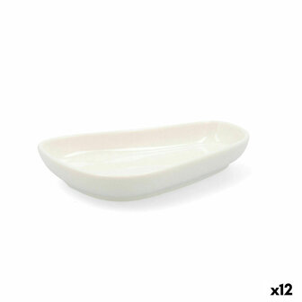 Snackdienblad Quid Select Wit Keramisch Incidenteel (12 Stuks) (Pack 12x) 2