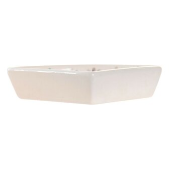 Snackdienblad DKD Home Decor 21,5 x 21,5 x 1 cm Multicolour Keramiek 3