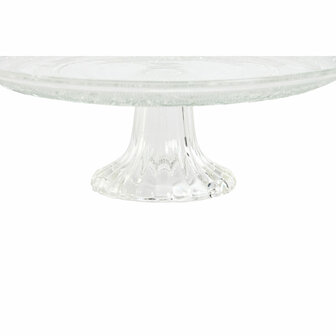 Snackdienblad Home ESPRIT Transparant Kristal 23 x 23 x 8 cm 3