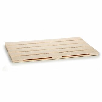 Snackdienblad Bruin Hout 40 x 2 x 60 cm (12 Stuks) 2
