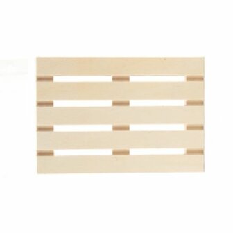 Snackdienblad Bruin Hout 40 x 2 x 60 cm (12 Stuks) 3