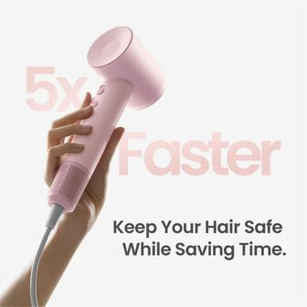 F&ouml;hn Laifen M10 Roze 1600 W 7