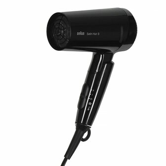 F&ouml;hn Braun Satin Hair 3 Style&amp;Go Zwart 1600 W 1