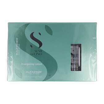 Styling Cr&egrave;me Alfaparf Milano Semi Di Lino Scalp Renew (12 x 10 ml) 1