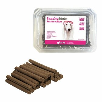 Hondensnoepjes Gloria Snackys Sticks Ham (350 g) 1