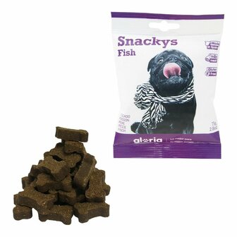 Hondensnoepjes Gloria Display Snackys Vis 1