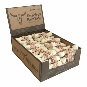 Hondensnoepjes Gloria Rawhide Stick 12,5 cm Kauwbaar 100 Stuks 3