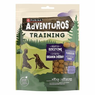 Hondensnoepjes Purina Adventuros Adiestramiento venado 115 g 1