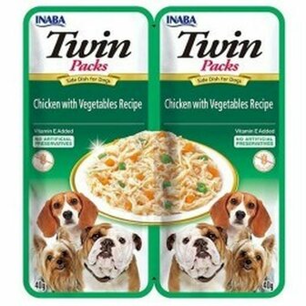 Hondensnoepjes Inaba Dog Twin Kip 1