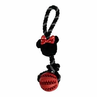 Hondenspeelgoed Minnie Mouse Rood 10 x 30 x 7 cm 1
