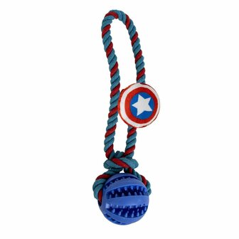 Hondenspeelgoed The Avengers Blauw 10 x 30 x 7 cm 1