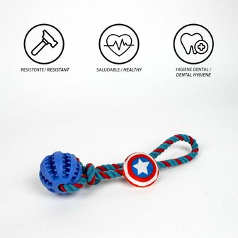 Hondenspeelgoed The Avengers Blauw 10 x 30 x 7 cm 4