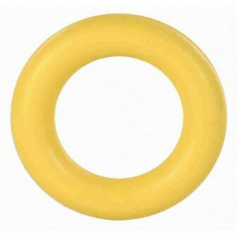 Hondenspeelgoed Trixie Ring Geel Rubber Natuurlijk rubber 1