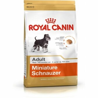Voer Royal Canin Miniature Schnauzer Volwassen Kip Vogels 3 Kg 1