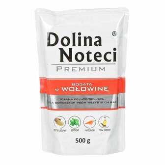 Natvoer Dolina Noteci Premium Kalfsvlees Varken 500 L 500 g 1