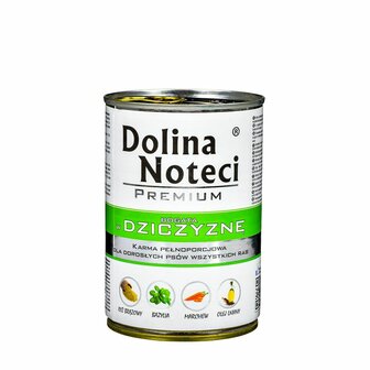 Natvoer Dolina Noteci Premium Vlees Wild zwijn 400 g 1