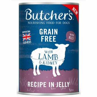 Natvoer Butcher&amp;apos;s Original Junior Lam 400 g 1
