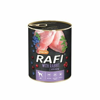 Natvoer Dolina Noteci Rafi Bosbessen Konijn 800 g 1