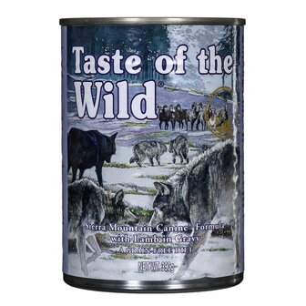 Natvoer Taste Of The Wild Sierra Mountain Lam 390 g 1